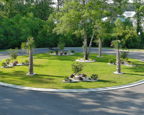 roundabout landscape design